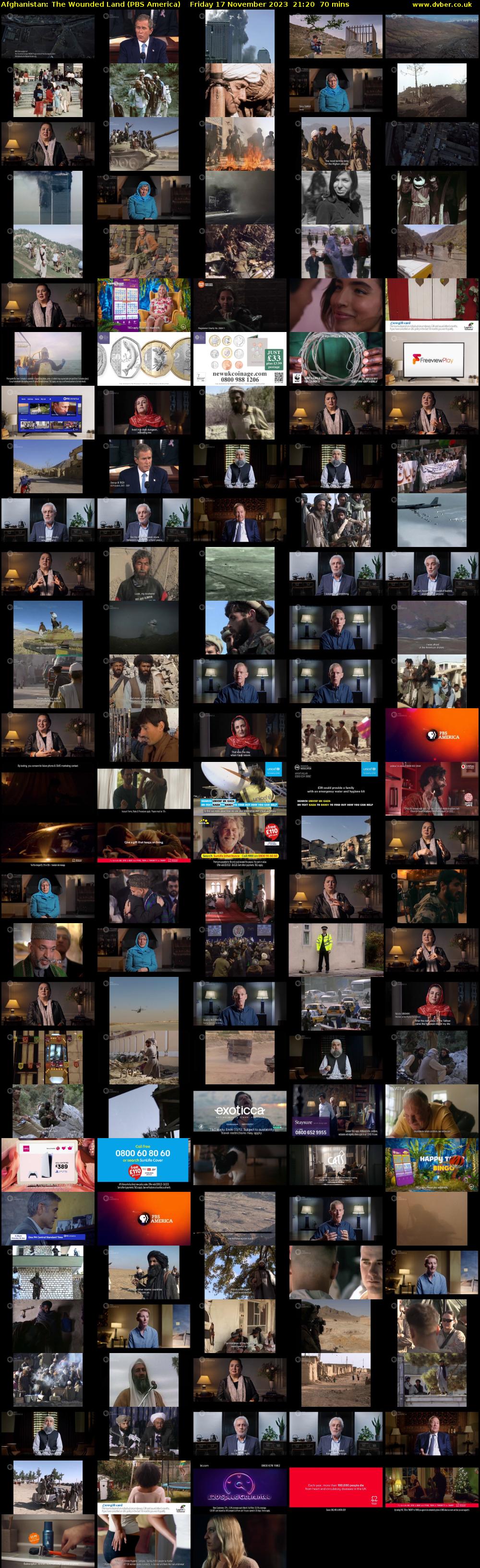 Afghanistan: The Wounded Land (PBS America) Friday 17 November 2023 21:20 - 22:30