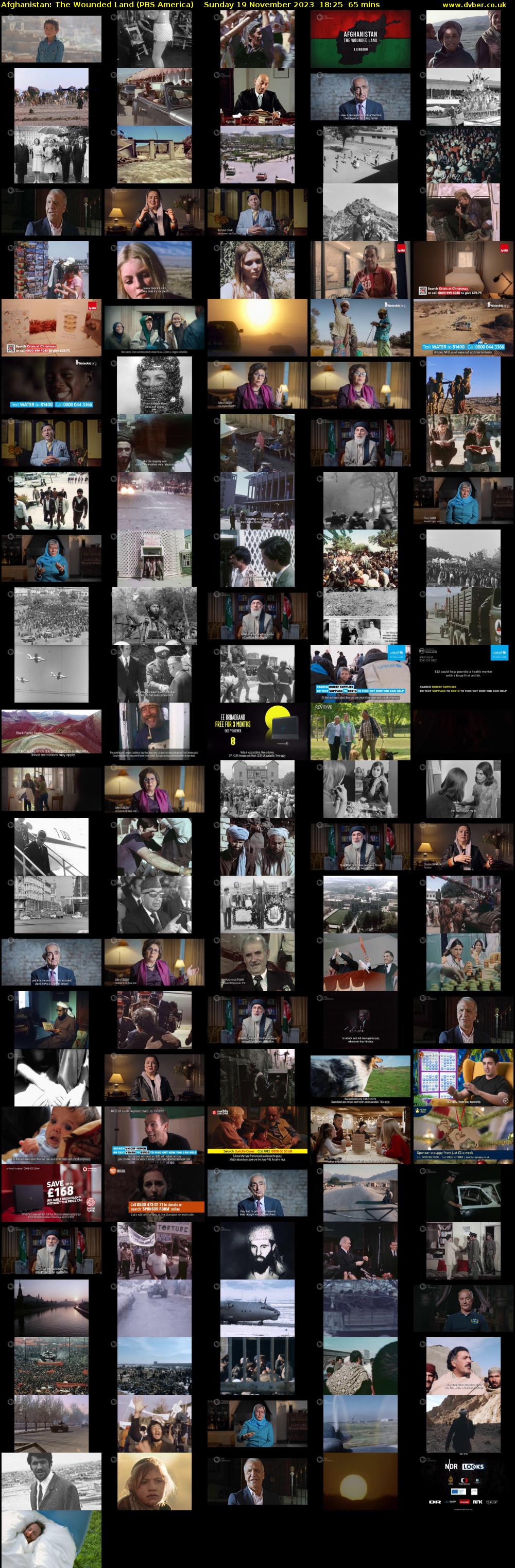Afghanistan: The Wounded Land (PBS America) Sunday 19 November 2023 18:25 - 19:30