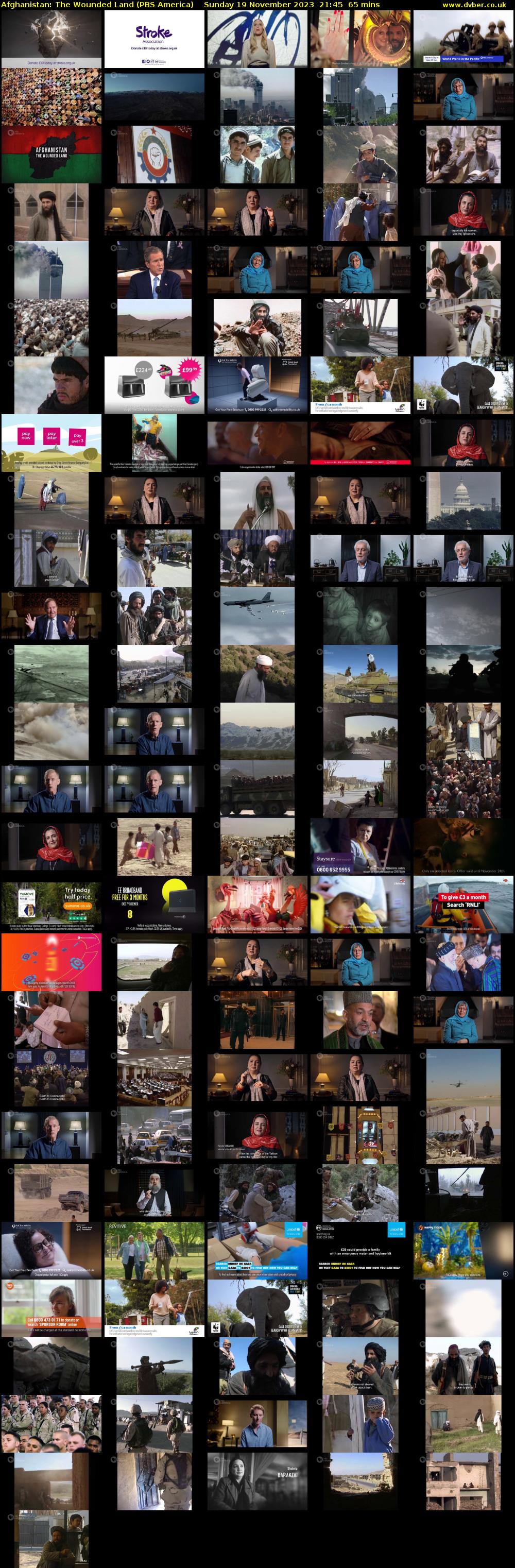 Afghanistan: The Wounded Land (PBS America) Sunday 19 November 2023 21:45 - 22:50