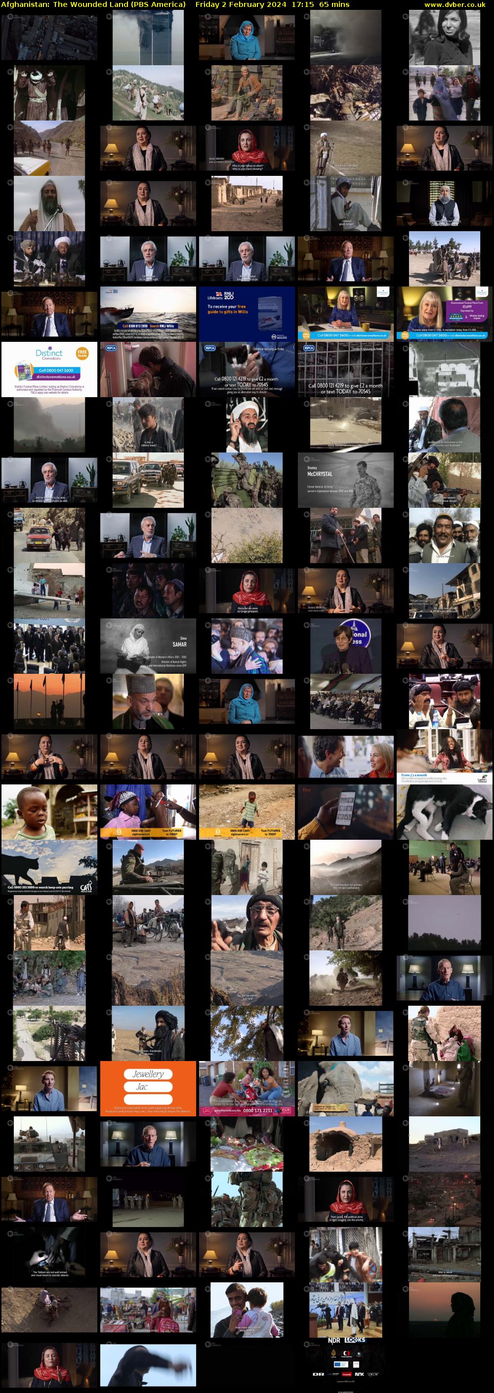 Afghanistan: The Wounded Land (PBS America) Friday 2 February 2024 17:15 - 18:20