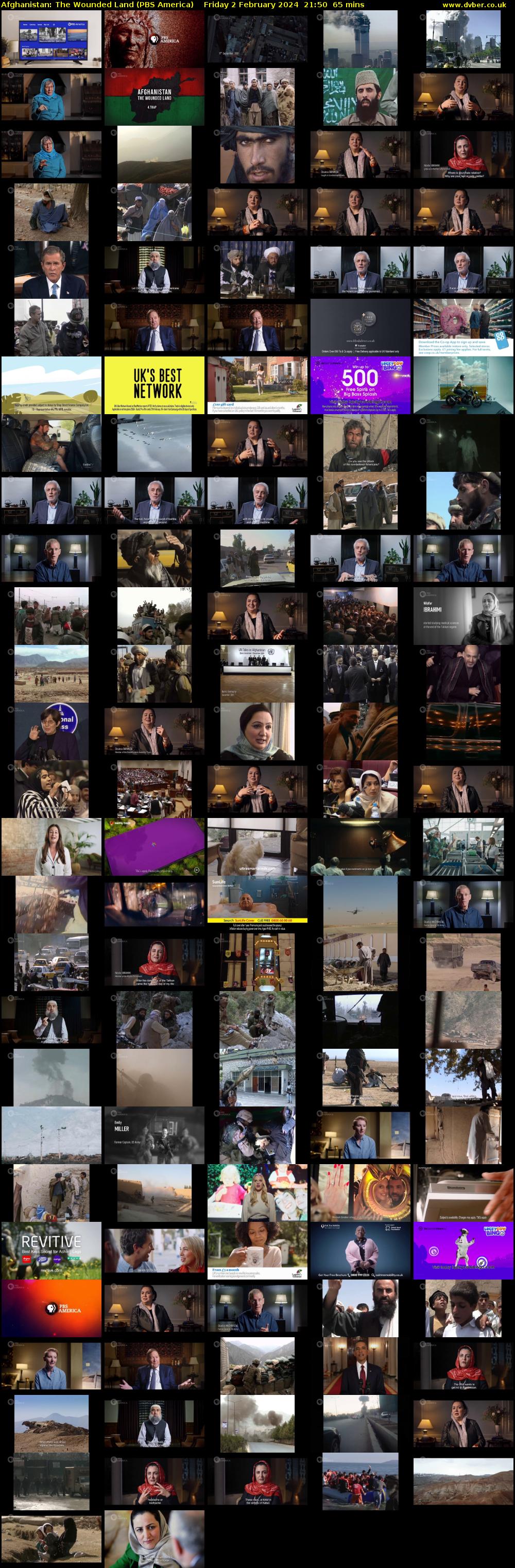 Afghanistan: The Wounded Land (PBS America) Friday 2 February 2024 21:50 - 22:55
