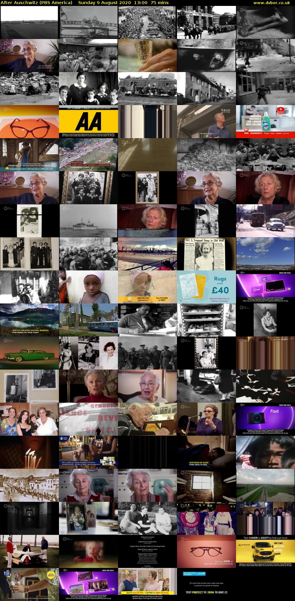 After Auschwitz (PBS America) Sunday 9 August 2020 13:00 - 14:15