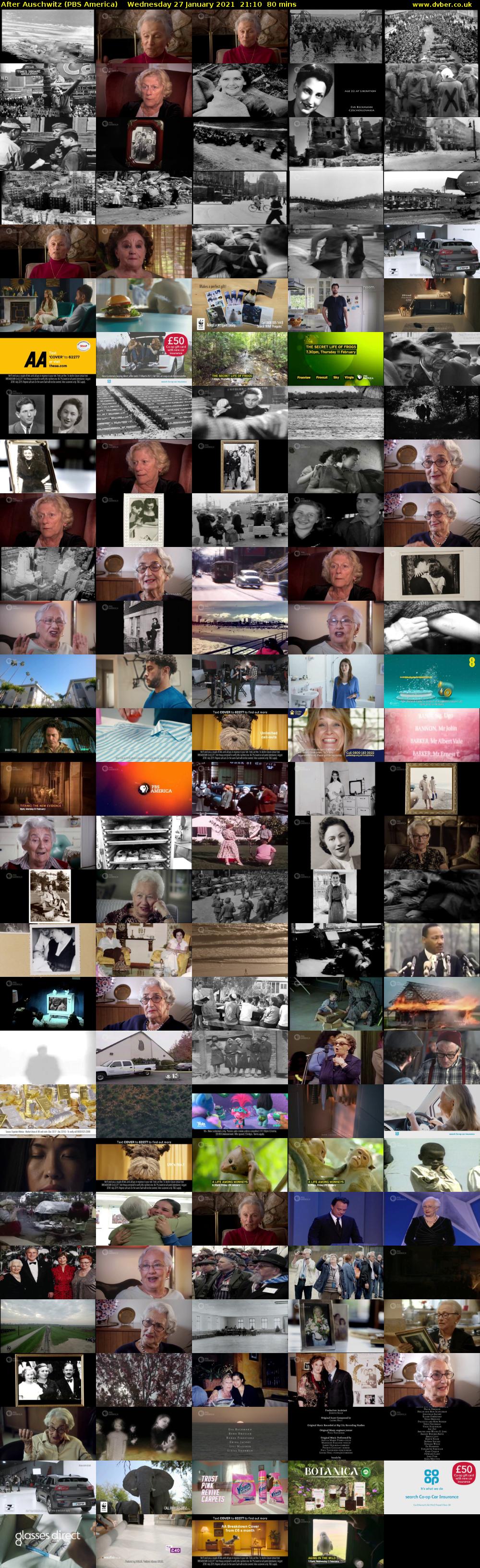 After Auschwitz (PBS America) Wednesday 27 January 2021 21:10 - 22:30