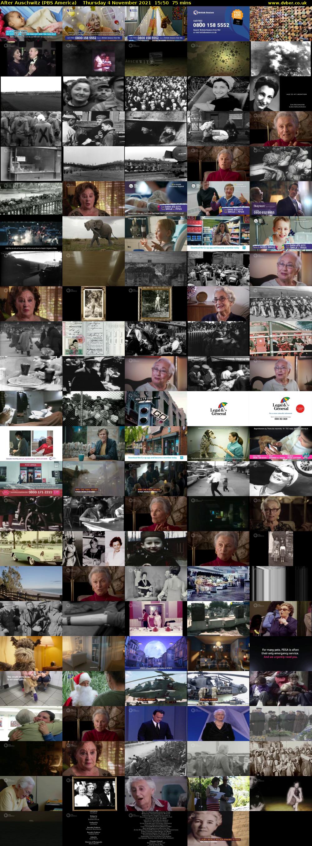 After Auschwitz (PBS America) Thursday 4 November 2021 15:50 - 17:05