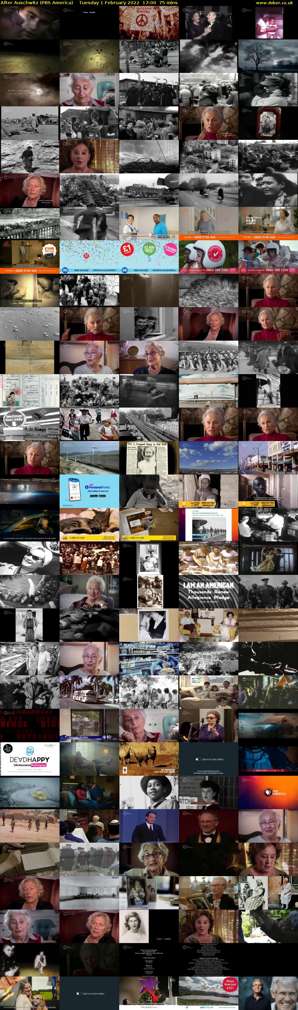 After Auschwitz (PBS America) Tuesday 1 February 2022 17:00 - 18:15