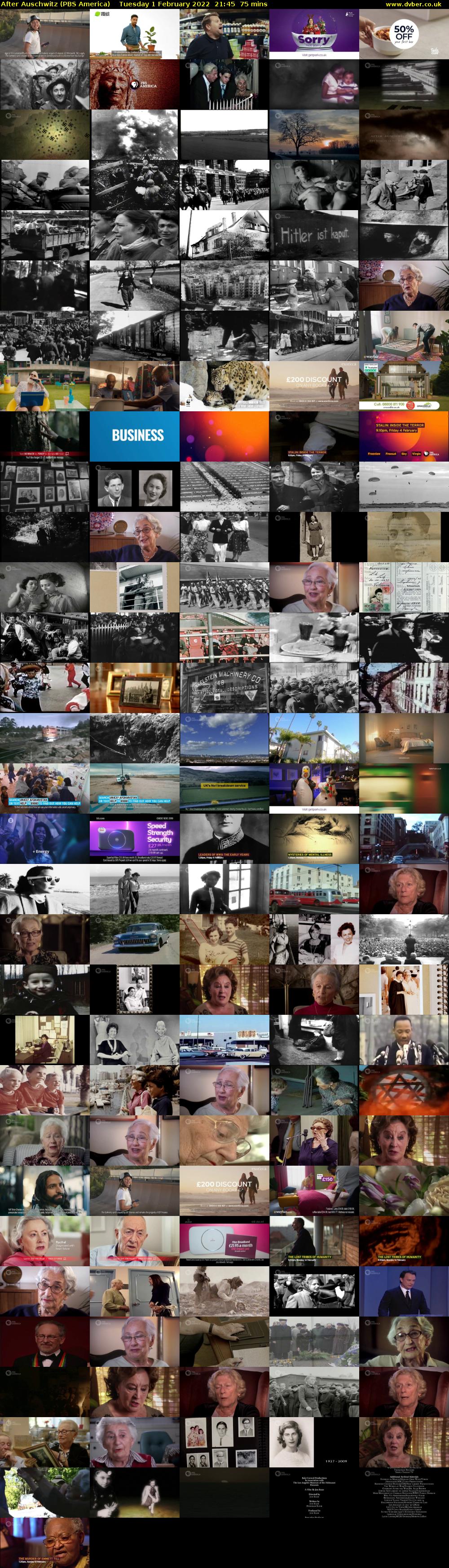 After Auschwitz (PBS America) Tuesday 1 February 2022 21:45 - 23:00