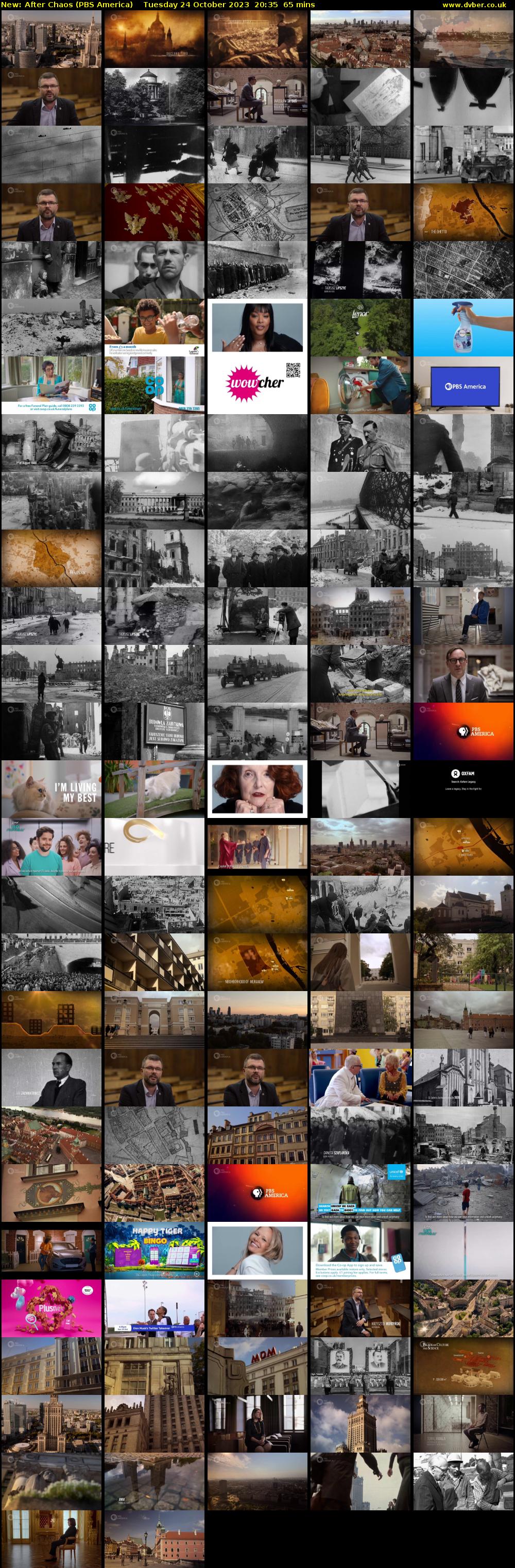 After Chaos (PBS America) Tuesday 24 October 2023 20:35 - 21:40