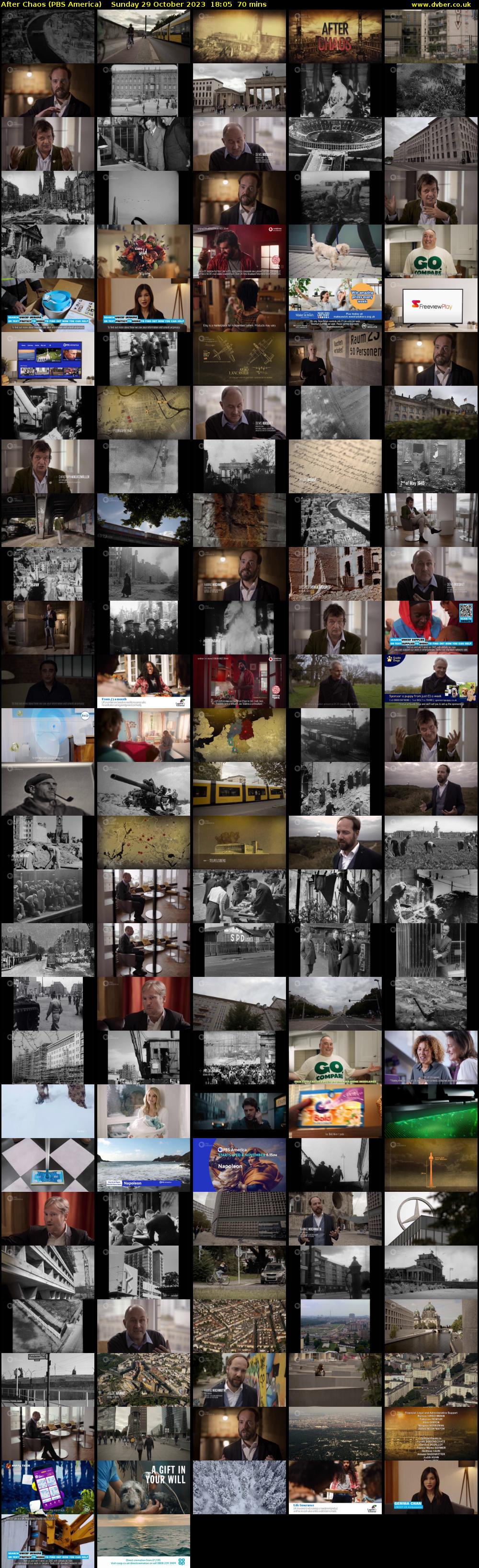 After Chaos (PBS America) Sunday 29 October 2023 18:05 - 19:15