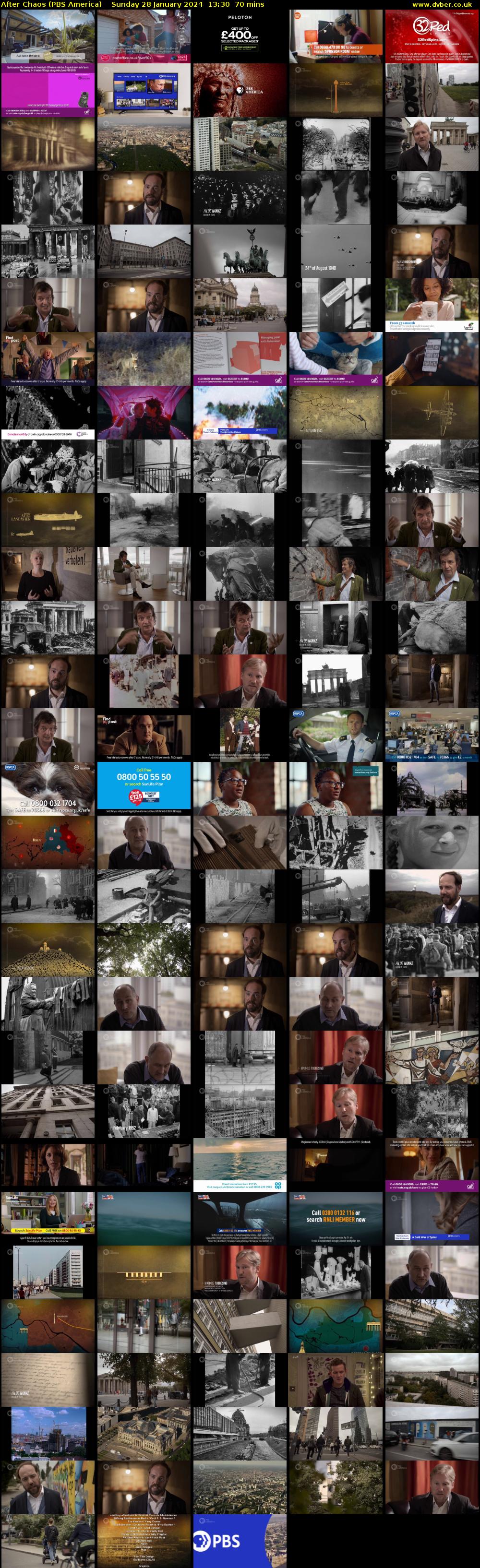 After Chaos (PBS America) Sunday 28 January 2024 13:30 - 14:40