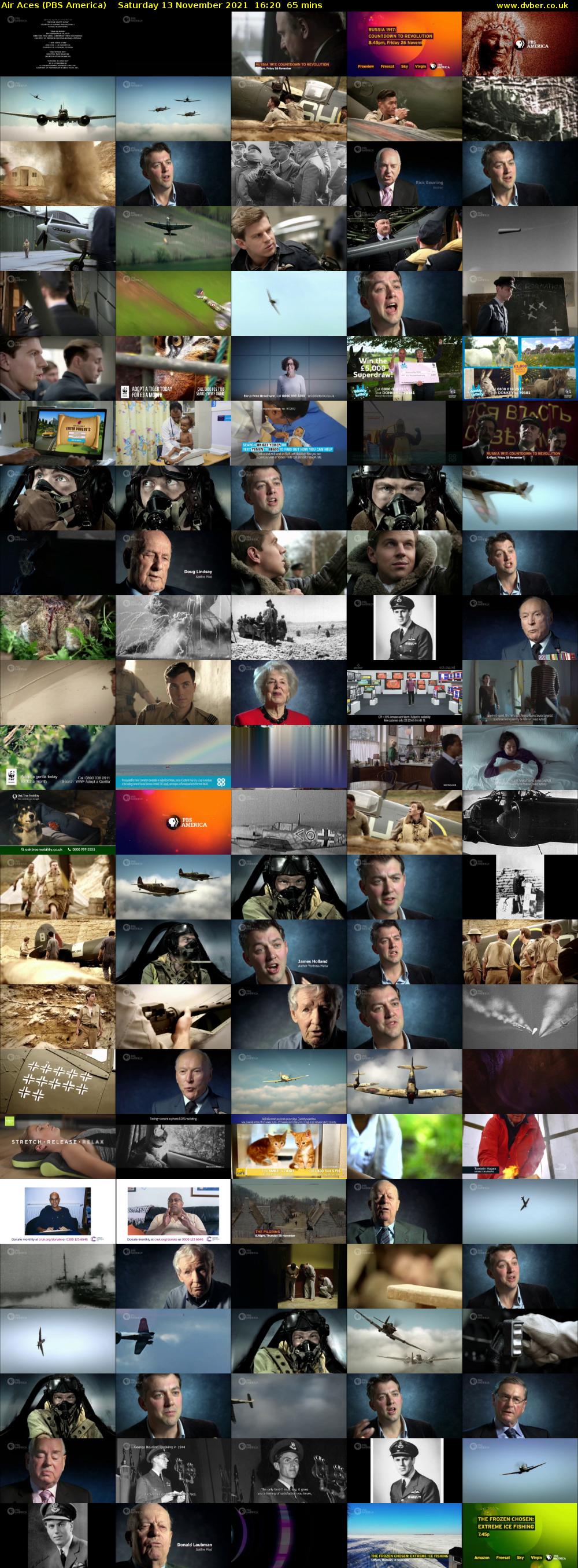 Air Aces (PBS America) Saturday 13 November 2021 16:20 - 17:25
