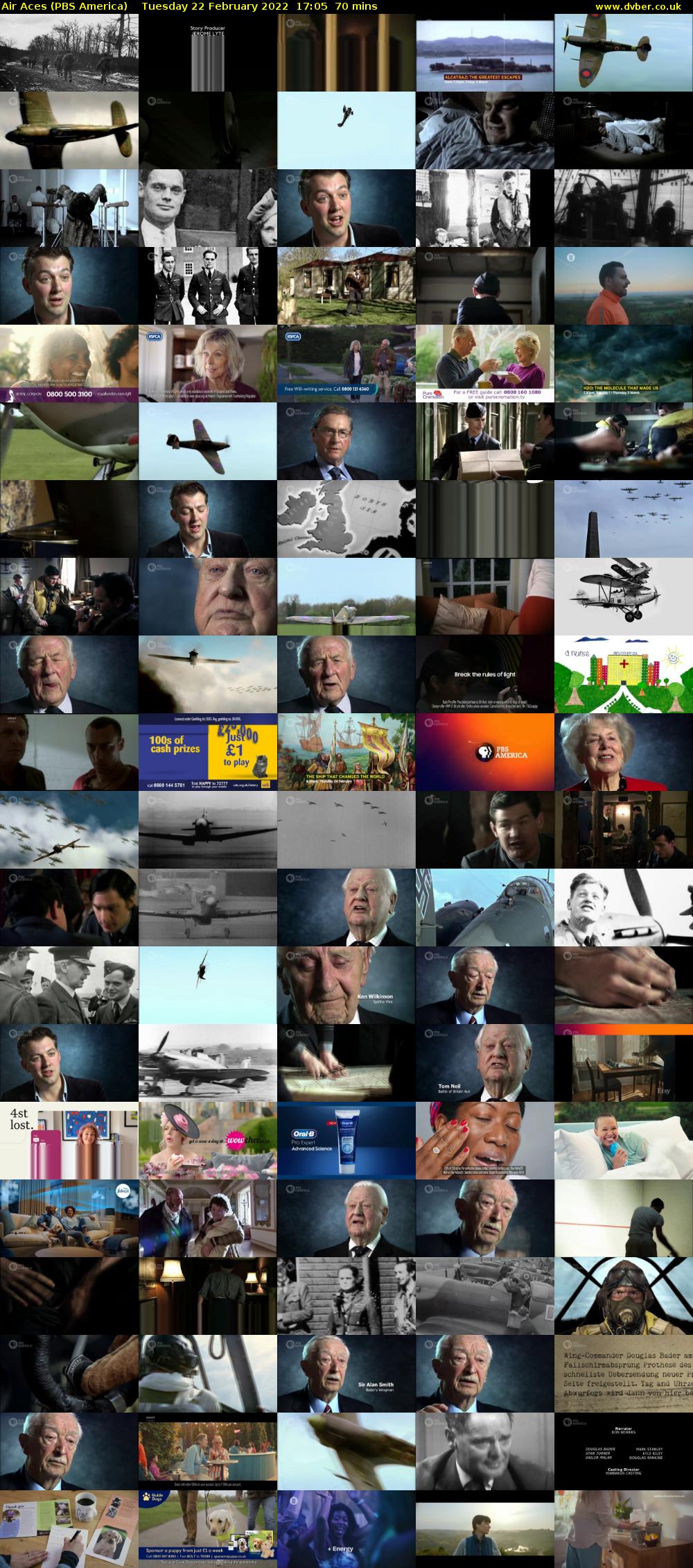 Air Aces (PBS America) Tuesday 22 February 2022 17:05 - 18:15