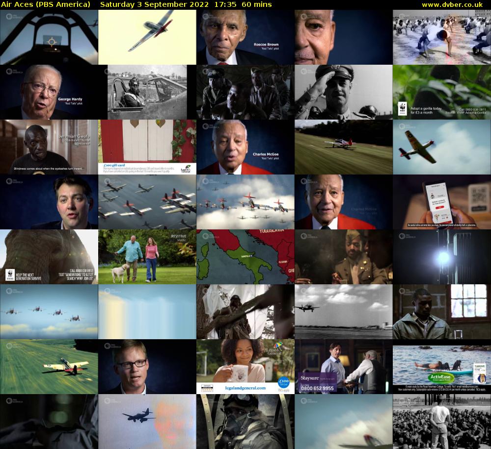 Air Aces (PBS America) Saturday 3 September 2022 17:35 - 18:35