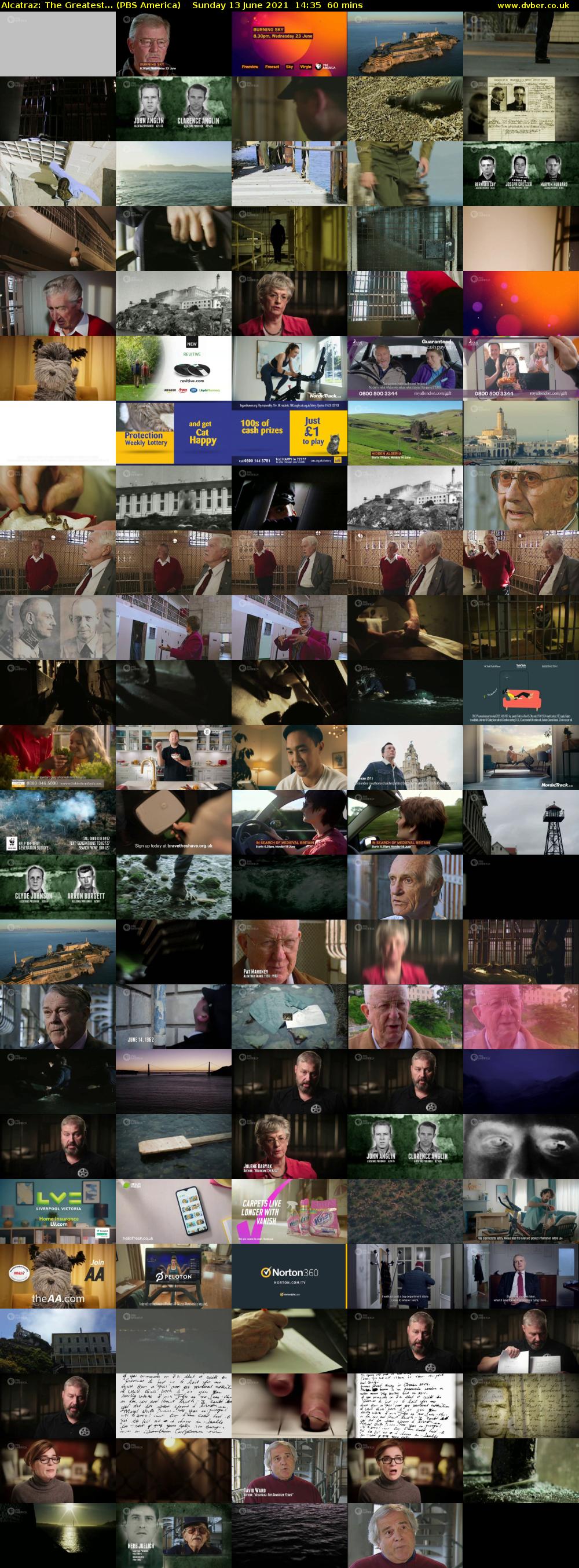 Alcatraz: The Greatest... (PBS America) Sunday 13 June 2021 14:35 - 15:35