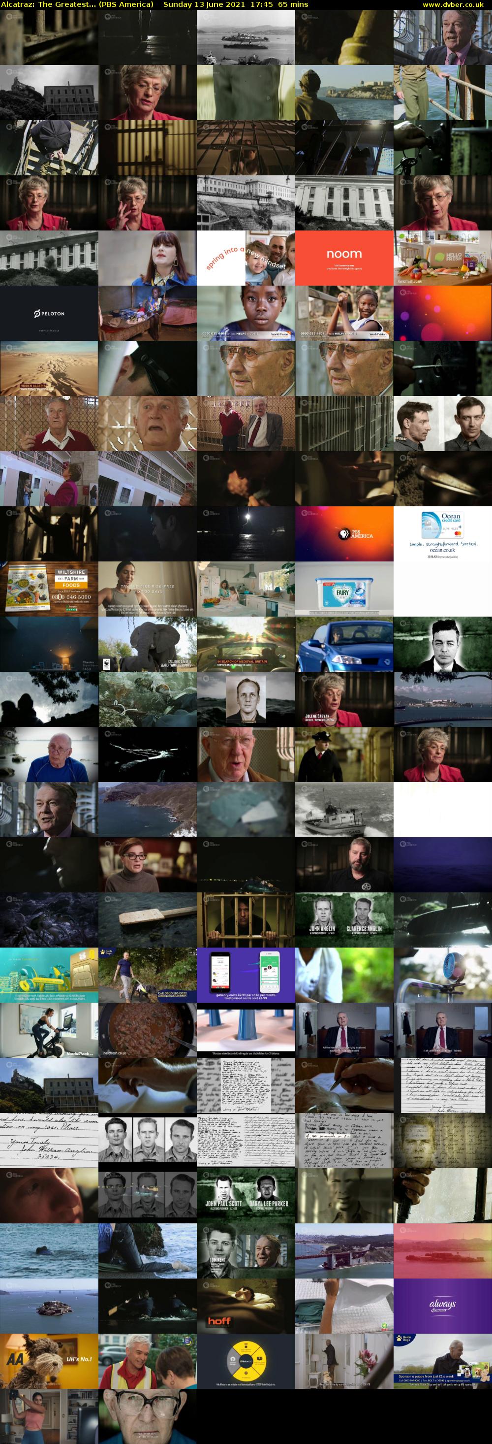 Alcatraz: The Greatest... (PBS America) Sunday 13 June 2021 17:45 - 18:50