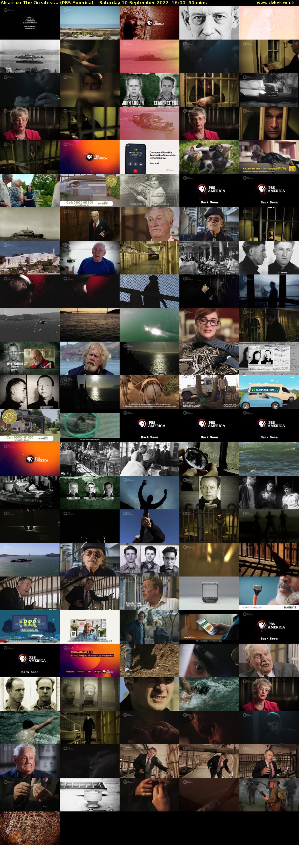 Alcatraz: The Greatest... (PBS America) Saturday 10 September 2022 16:00 - 17:00