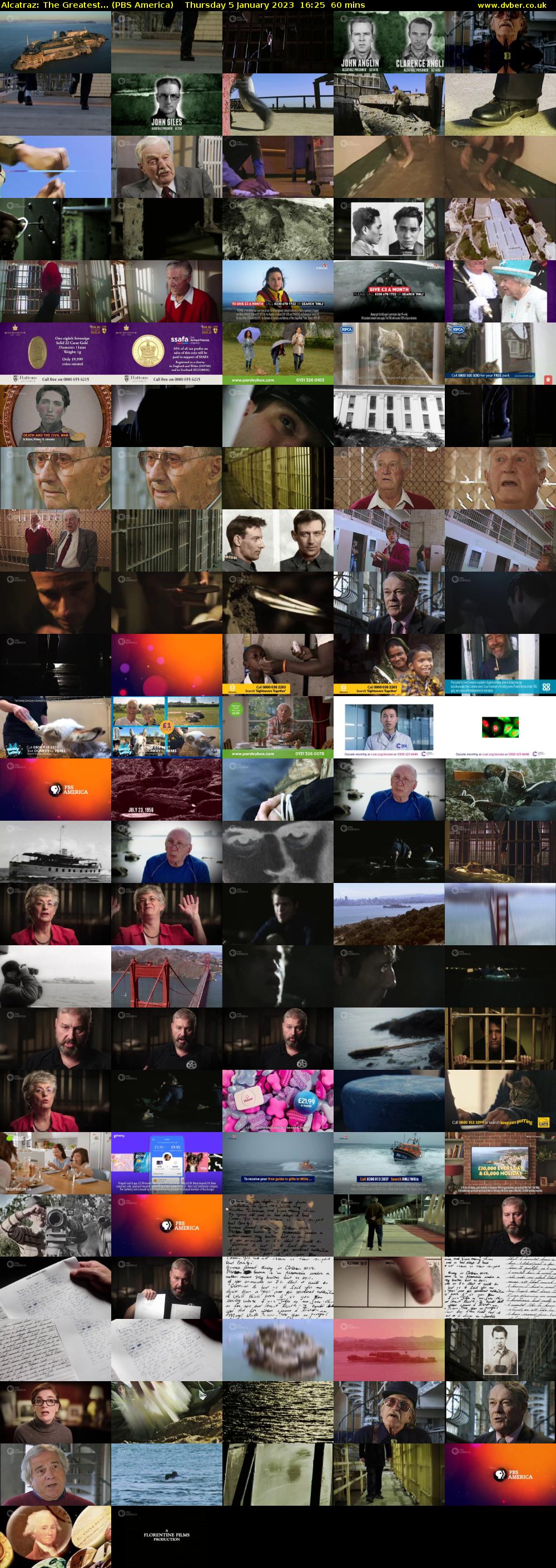 Alcatraz: The Greatest... (PBS America) Thursday 5 January 2023 16:25 - 17:25