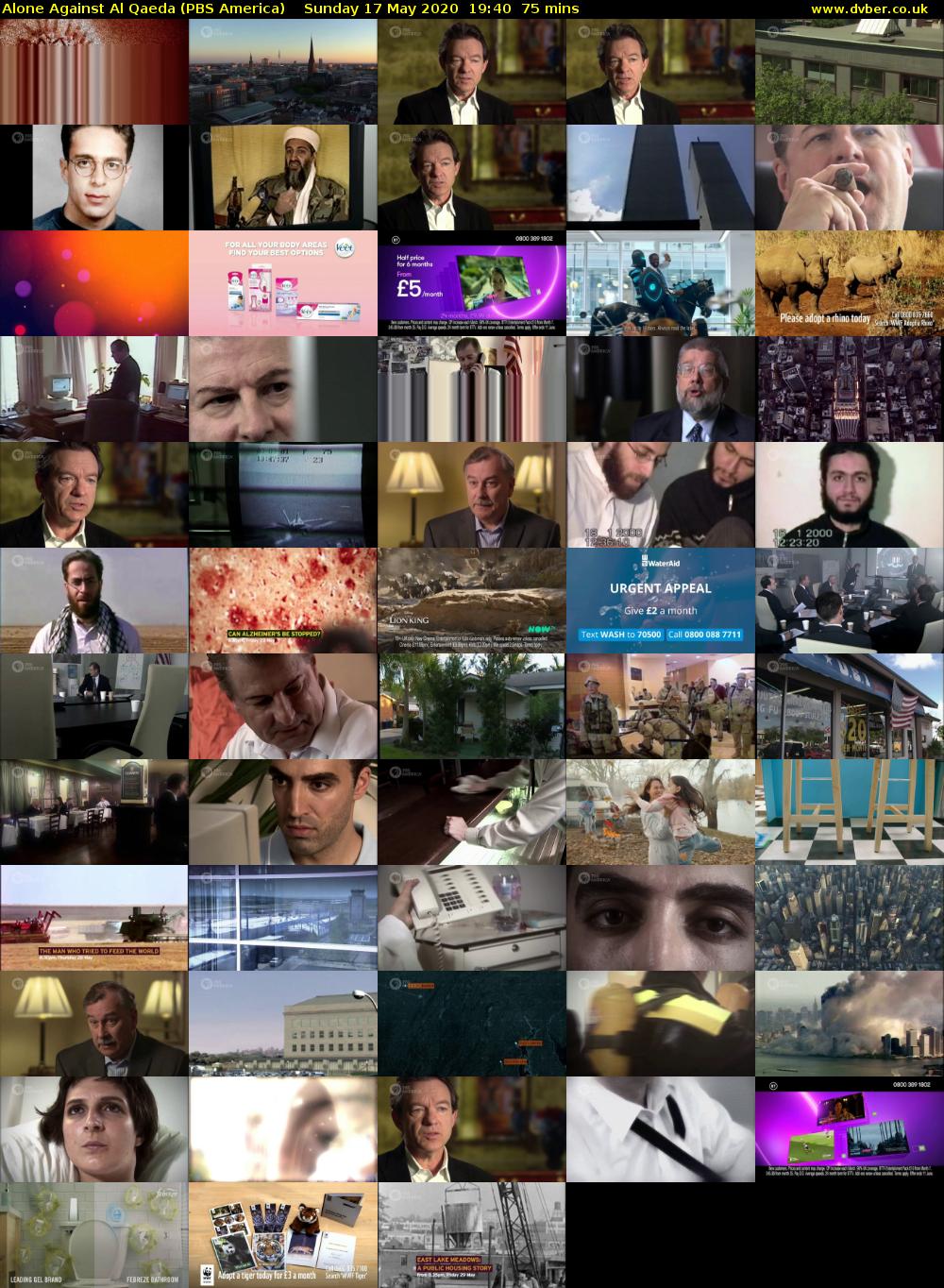 Alone Against Al Qaeda (PBS America) Sunday 17 May 2020 19:40 - 20:55