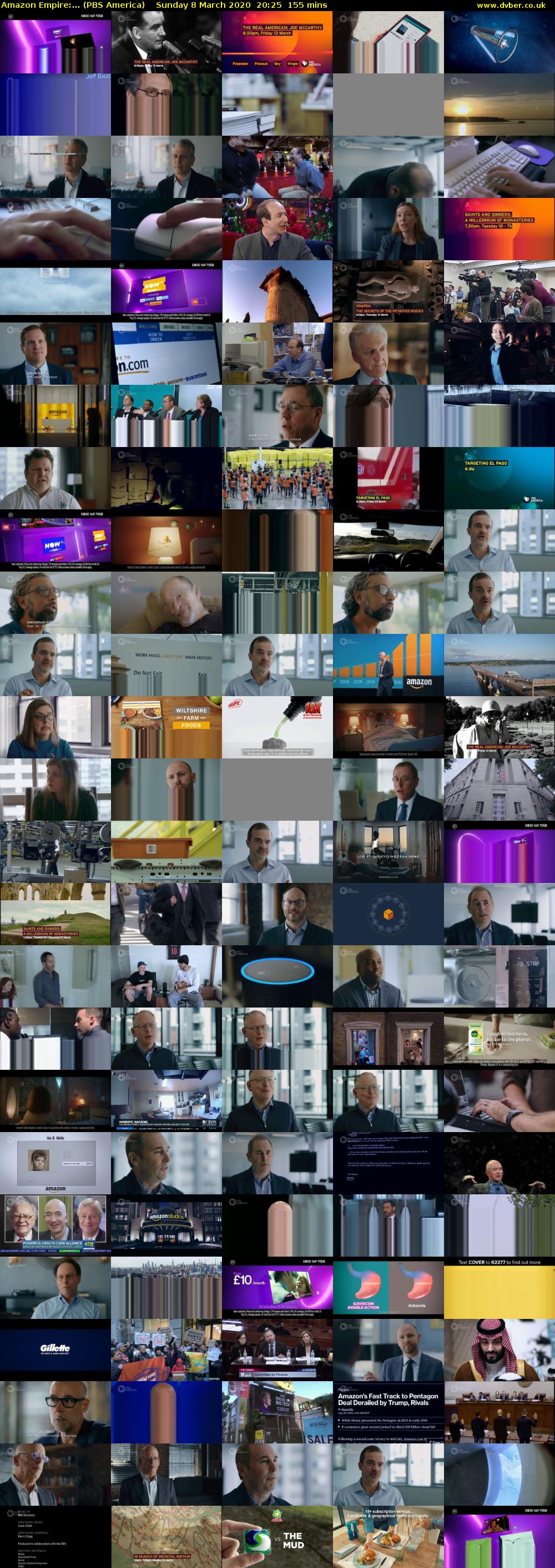 Amazon Empire:... (PBS America) Sunday 8 March 2020 20:25 - 23:00