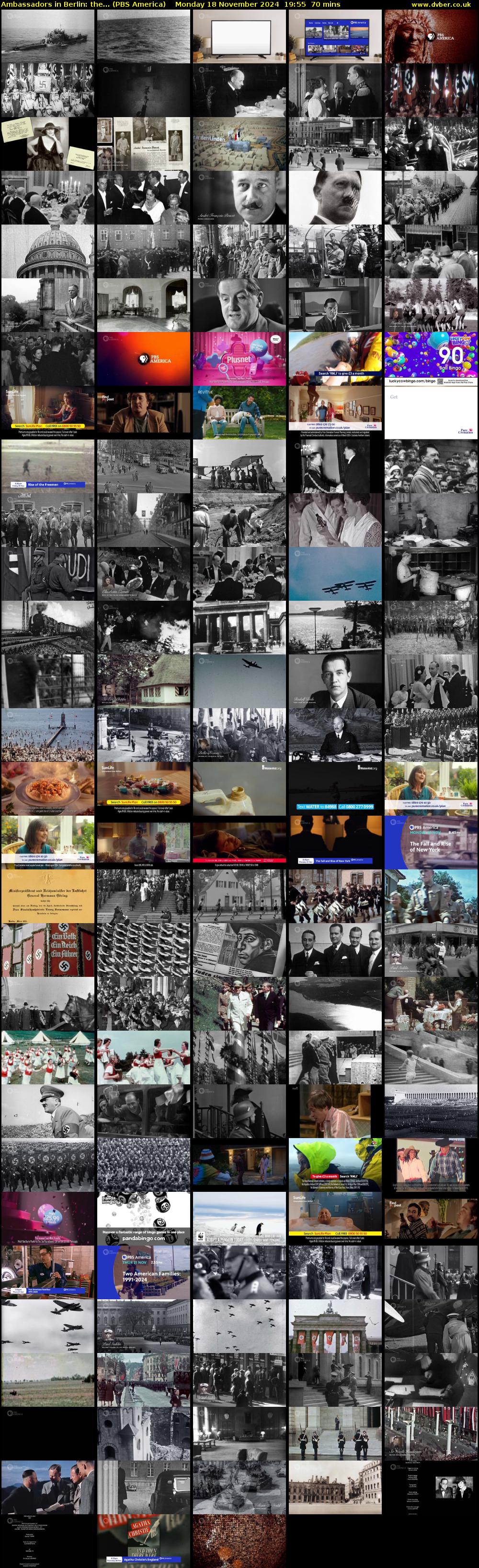 Ambassadors in Berlin: the... (PBS America) Monday 18 November 2024 19:55 - 21:05