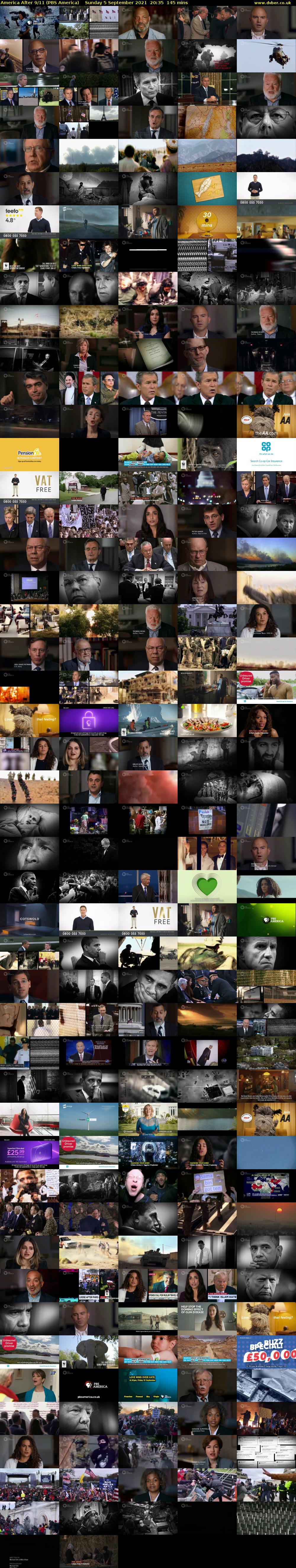 America After 9/11 (PBS America) Sunday 5 September 2021 20:35 - 23:00