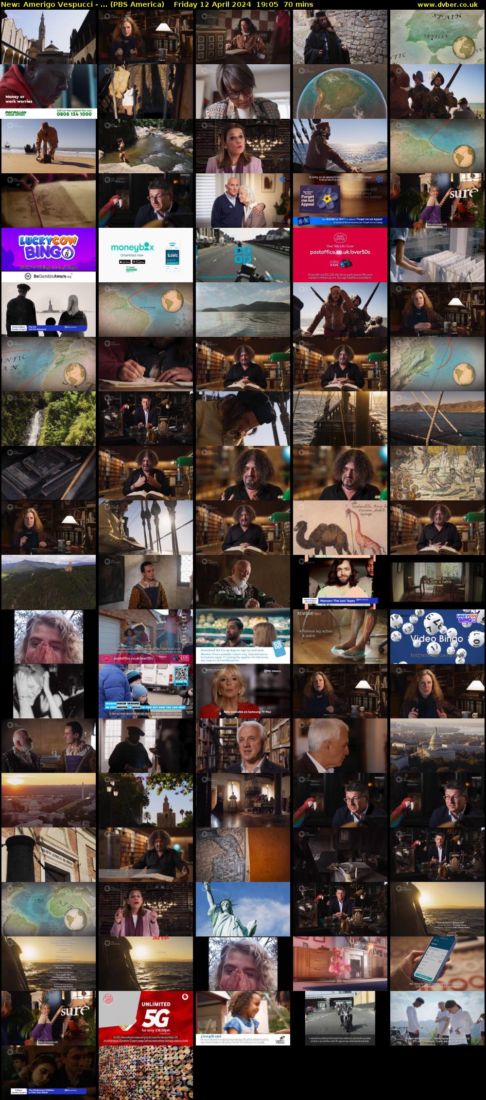 Amerigo Vespucci - ... (PBS America) Friday 12 April 2024 19:05 - 20:15