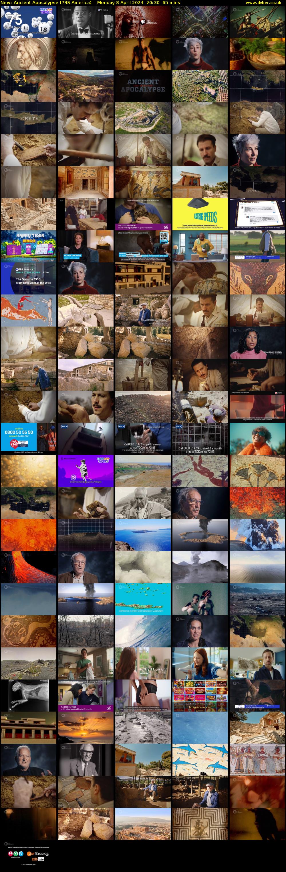 Ancient Apocalypse (PBS America) Monday 8 April 2024 20:30 - 21:35