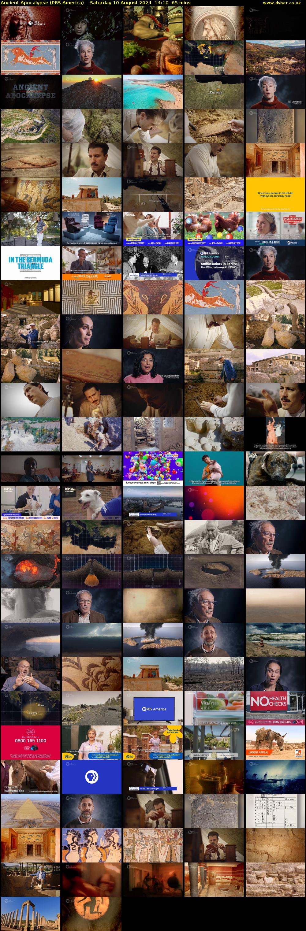 Ancient Apocalypse (PBS America) Saturday 10 August 2024 14:10 - 15:15