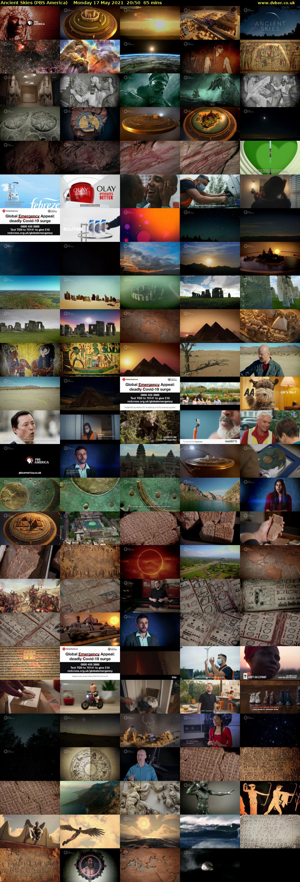 Ancient Skies (PBS America) Monday 17 May 2021 20:50 - 21:55