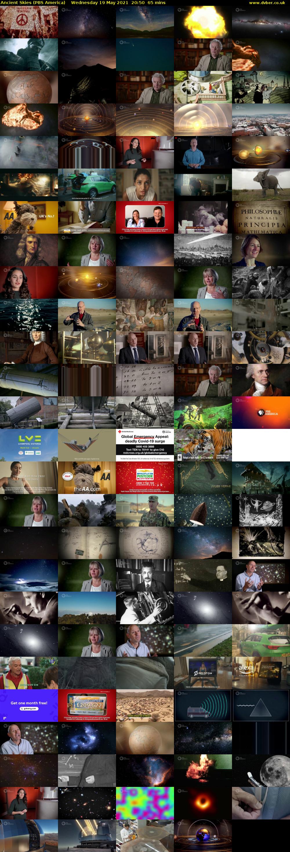 Ancient Skies (PBS America) Wednesday 19 May 2021 20:50 - 21:55