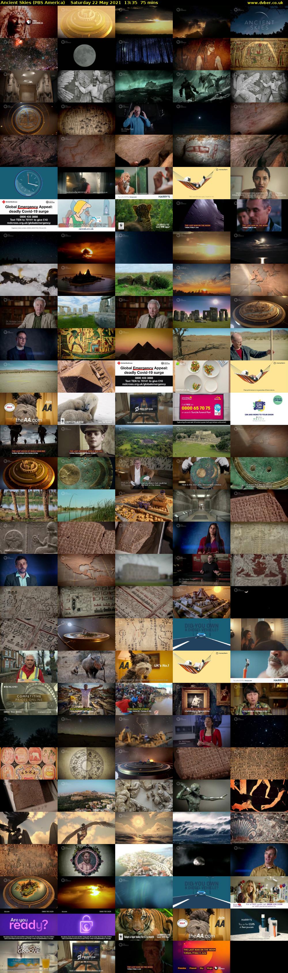Ancient Skies (PBS America) Saturday 22 May 2021 13:35 - 14:50