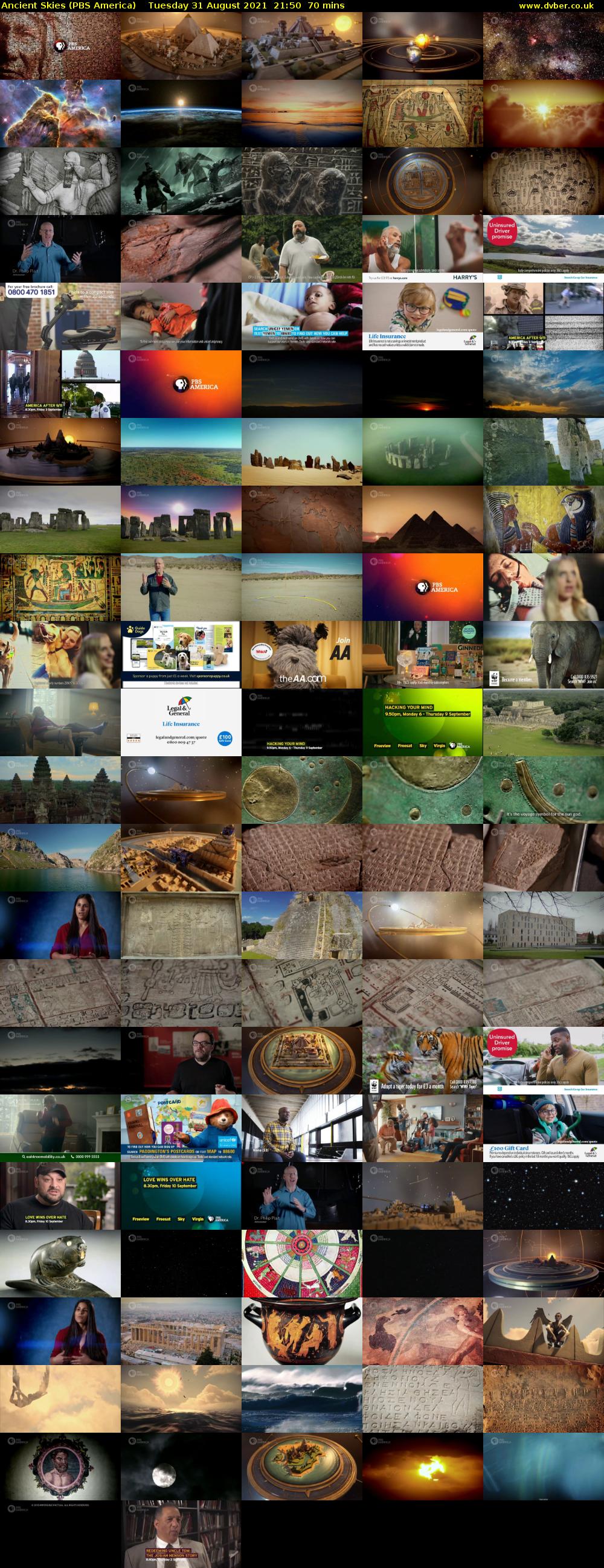 Ancient Skies (PBS America) Tuesday 31 August 2021 21:50 - 23:00