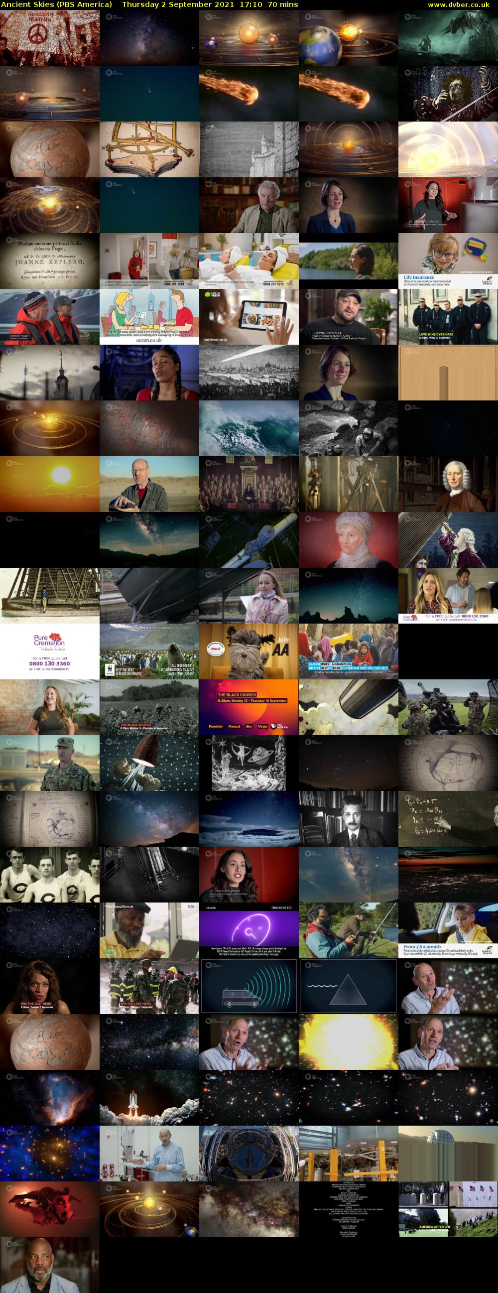Ancient Skies (PBS America) Thursday 2 September 2021 17:10 - 18:20