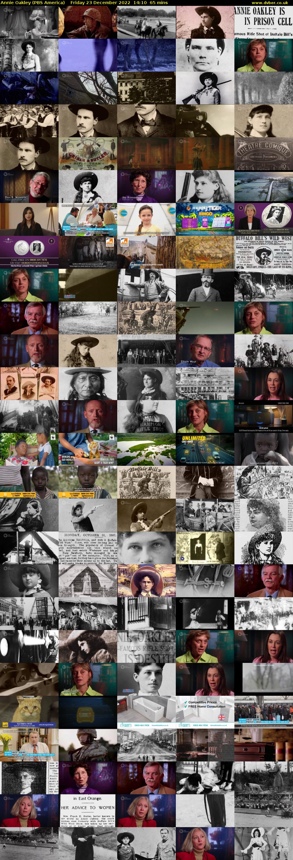Annie Oakley (PBS America) Friday 23 December 2022 14:10 - 15:15