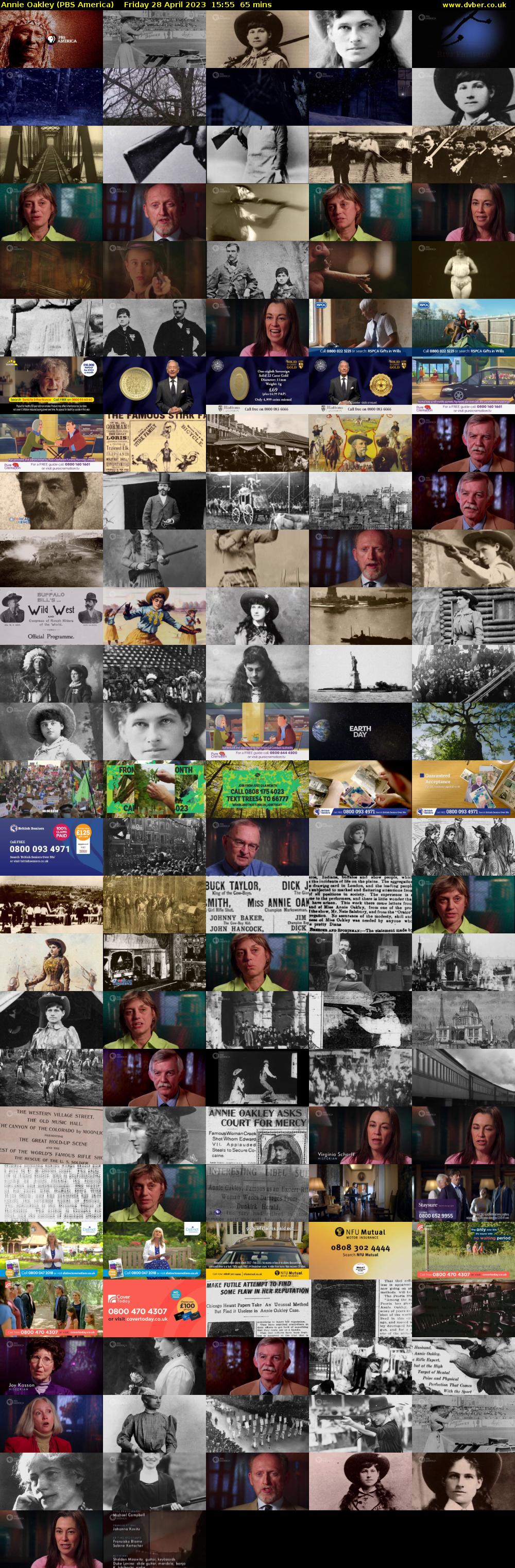 Annie Oakley (PBS America) Friday 28 April 2023 15:55 - 17:00