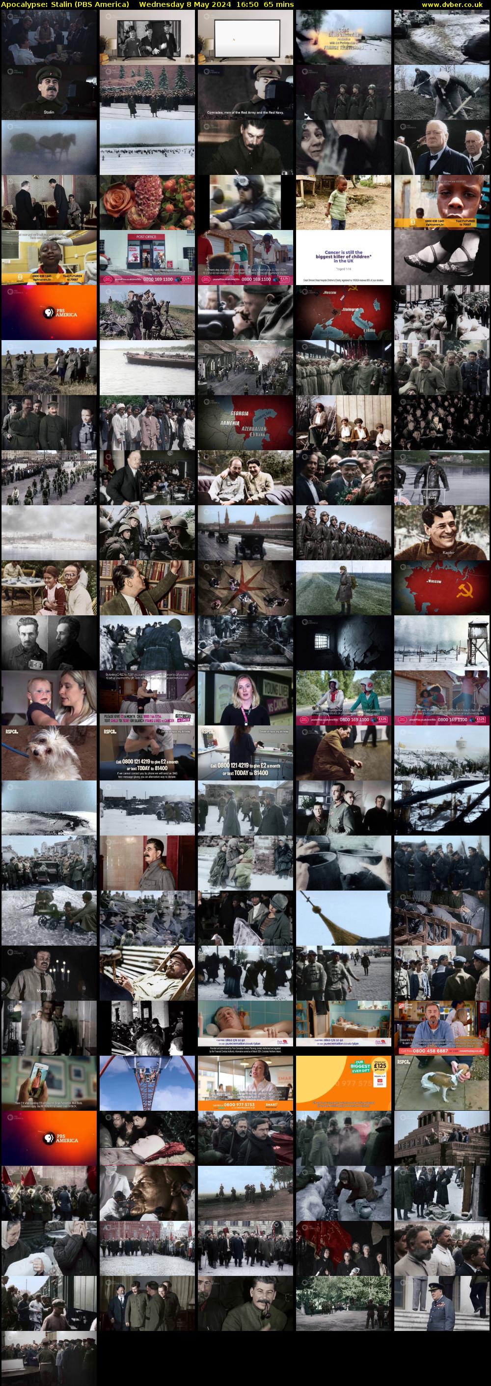 Apocalypse: Stalin (PBS America) Wednesday 8 May 2024 16:50 - 17:55