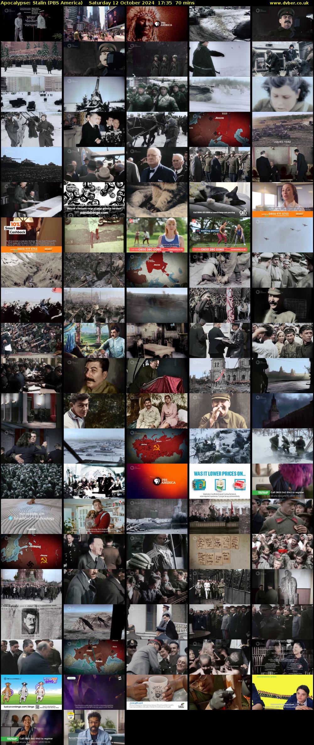 Apocalypse: Stalin (PBS America) Saturday 12 October 2024 17:35 - 18:45