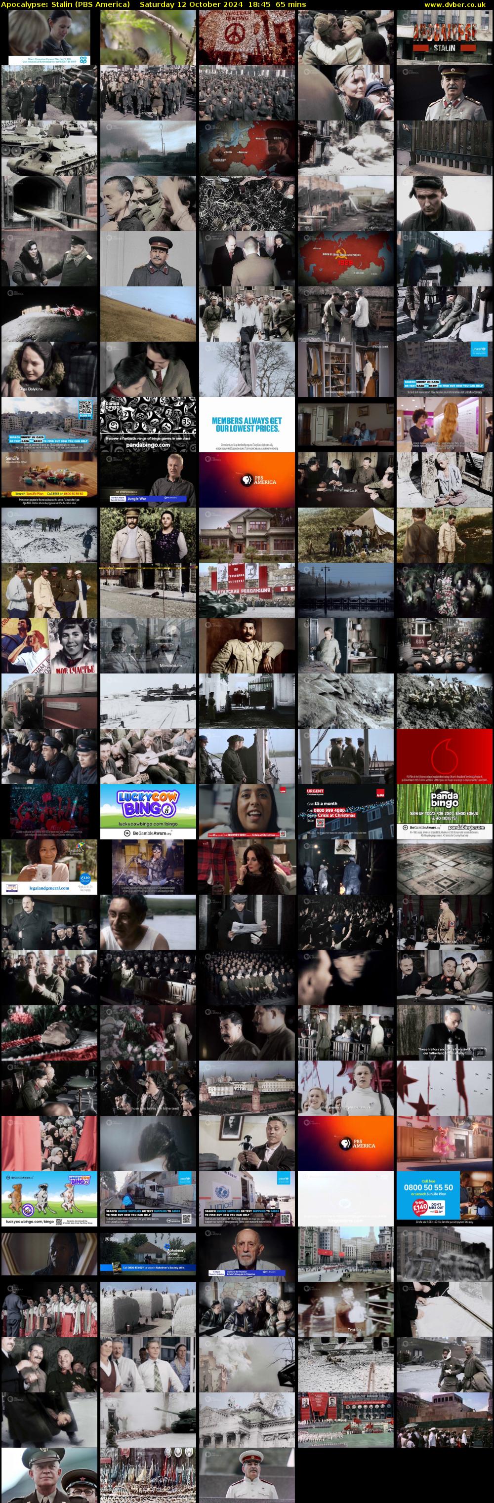 Apocalypse: Stalin (PBS America) Saturday 12 October 2024 18:45 - 19:50