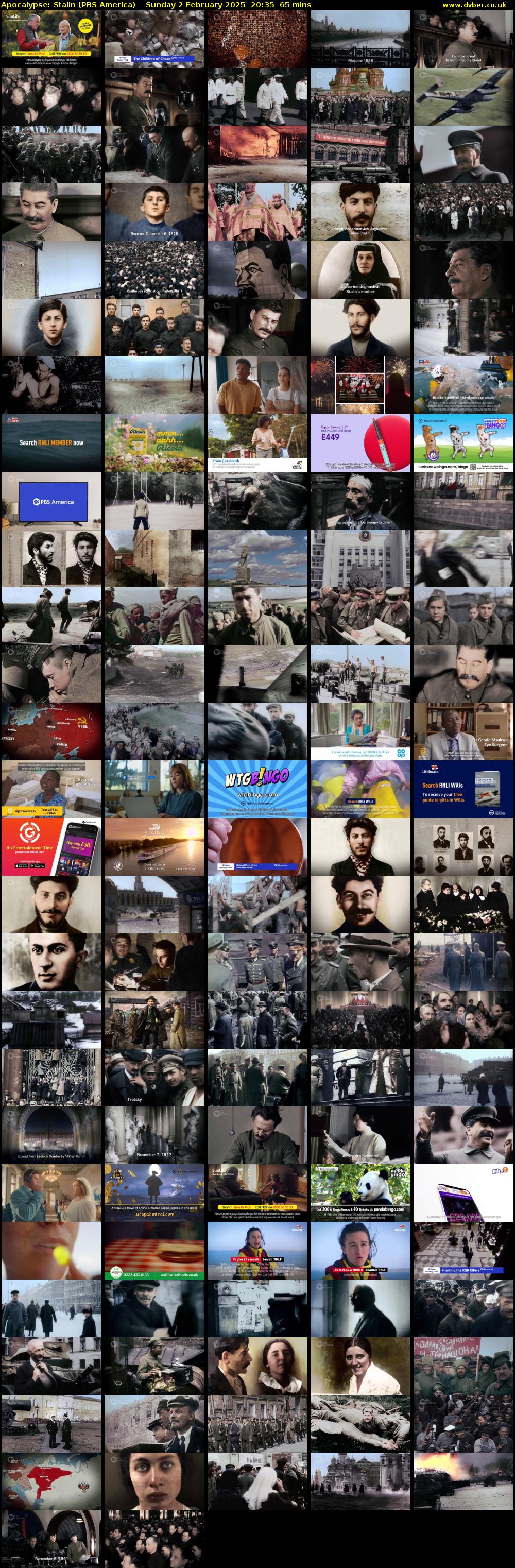 Apocalypse: Stalin (PBS America) Sunday 2 February 2025 20:35 - 21:40