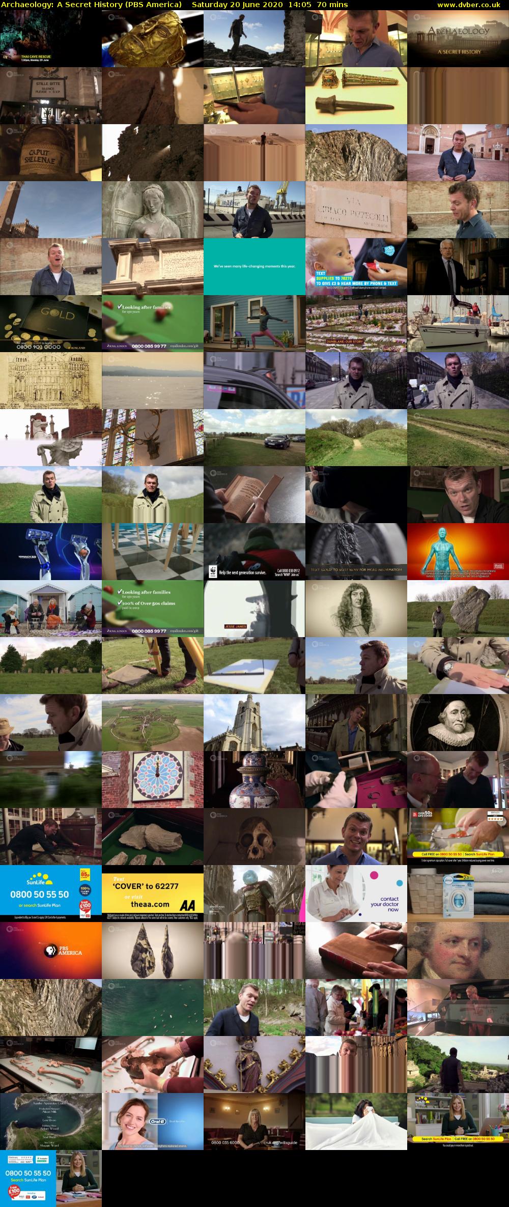 Archaeology: A Secret History (PBS America) Saturday 20 June 2020 14:05 - 15:15