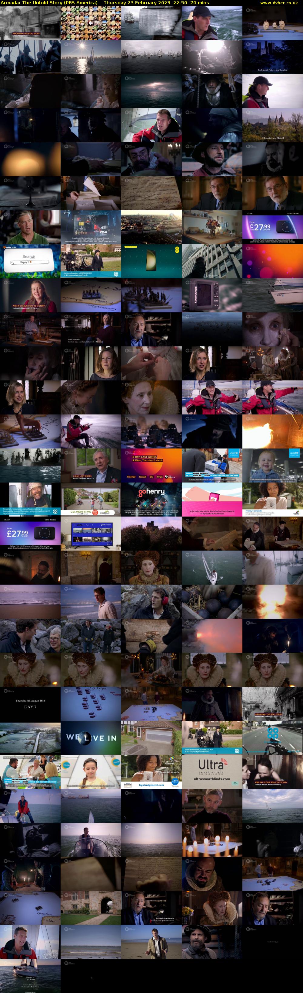 Armada: The Untold Story (PBS America) Thursday 23 February 2023 22:50 - 00:00