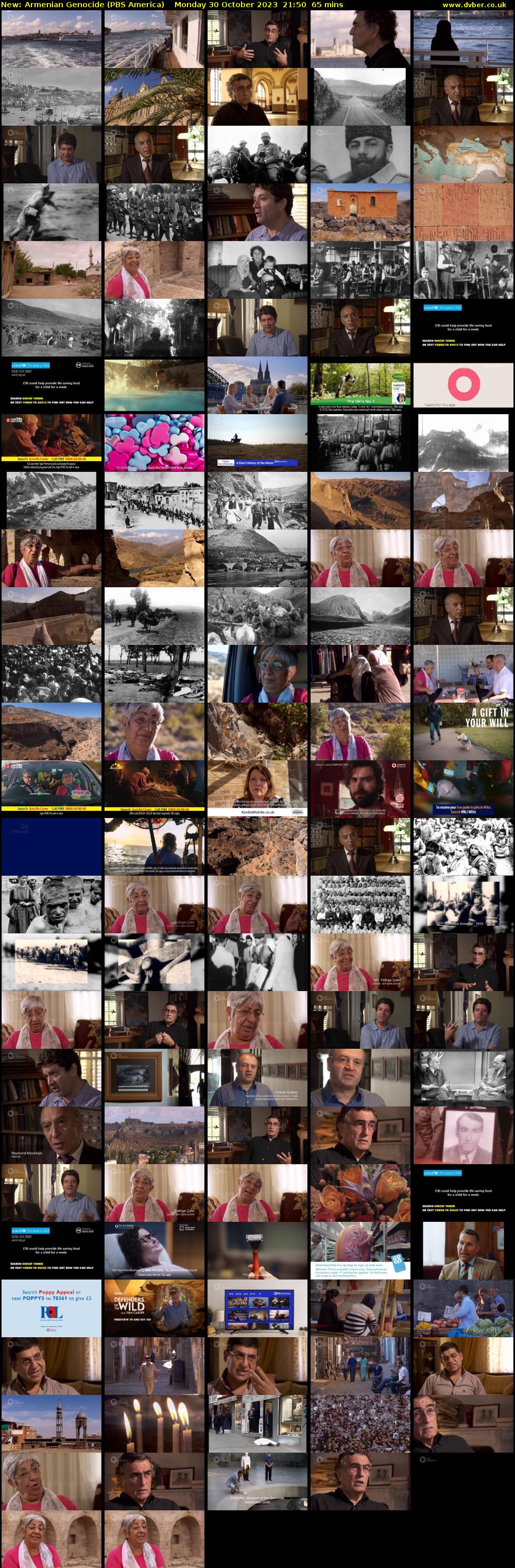 Armenian Genocide (PBS America) Monday 30 October 2023 21:50 - 22:55