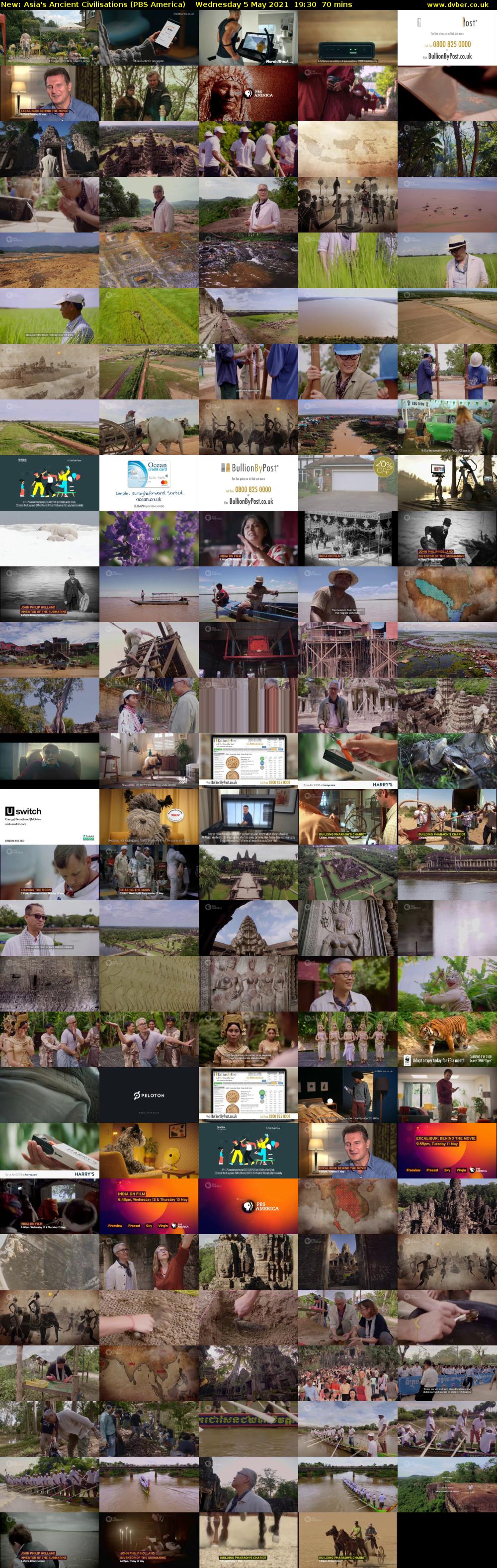 Asia's Ancient Civilisations (PBS America) Wednesday 5 May 2021 19:30 - 20:40