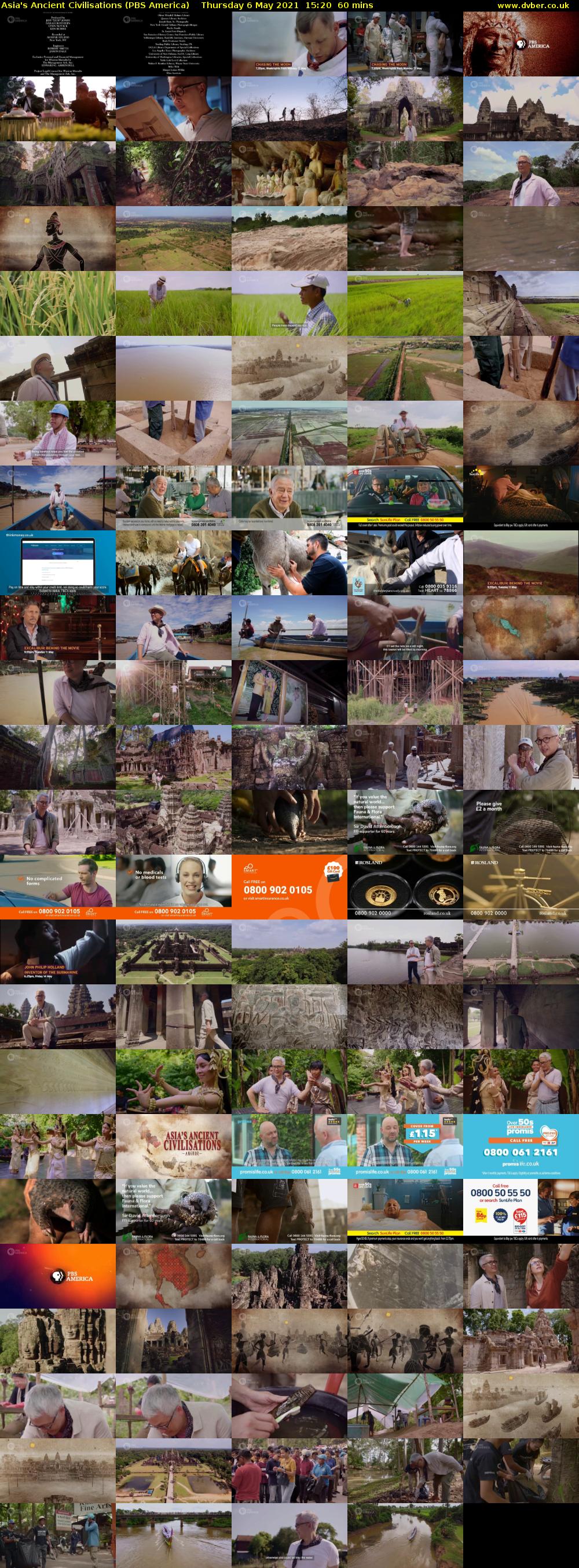 Asia's Ancient Civilisations (PBS America) Thursday 6 May 2021 15:20 - 16:20