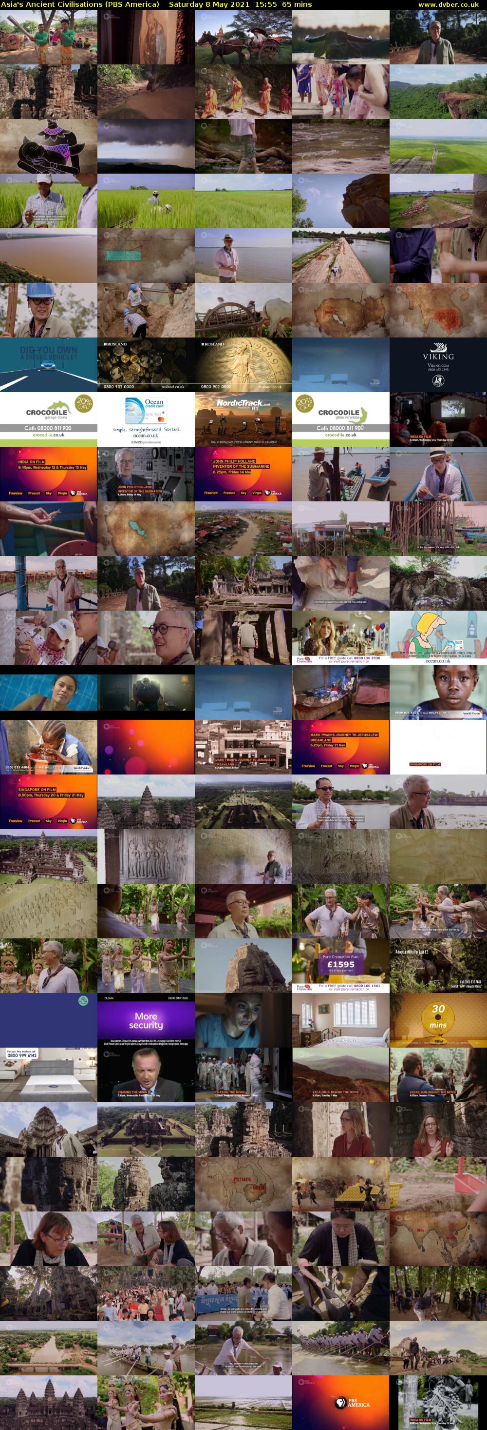 Asia's Ancient Civilisations (PBS America) Saturday 8 May 2021 15:55 - 17:00