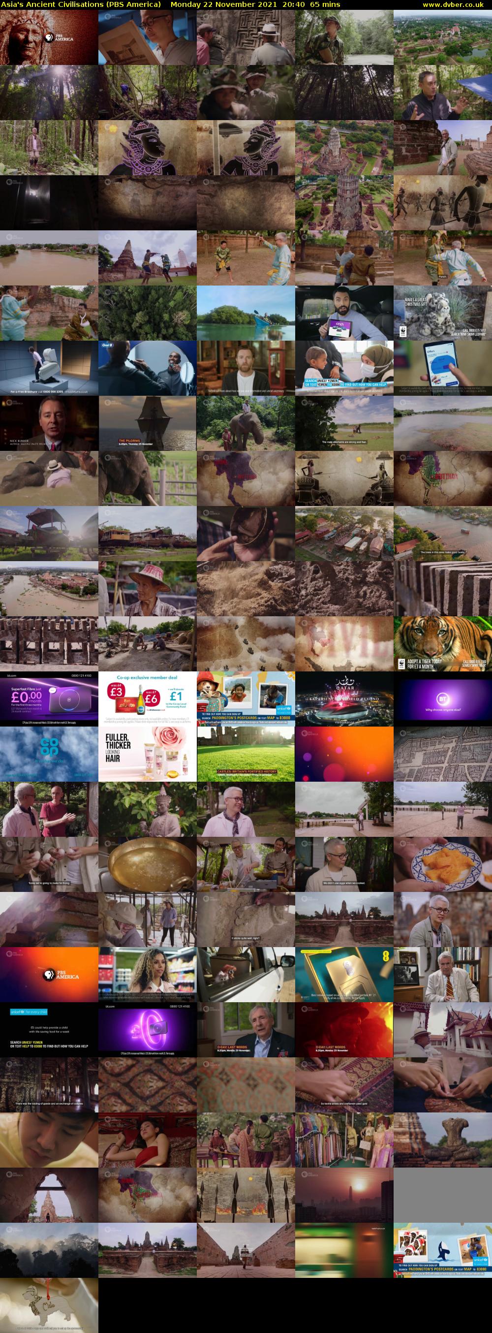 Asia's Ancient Civilisations (PBS America) Monday 22 November 2021 20:40 - 21:45