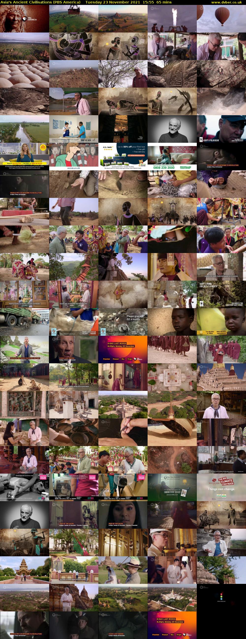 Asia's Ancient Civilisations (PBS America) Tuesday 23 November 2021 15:55 - 17:00