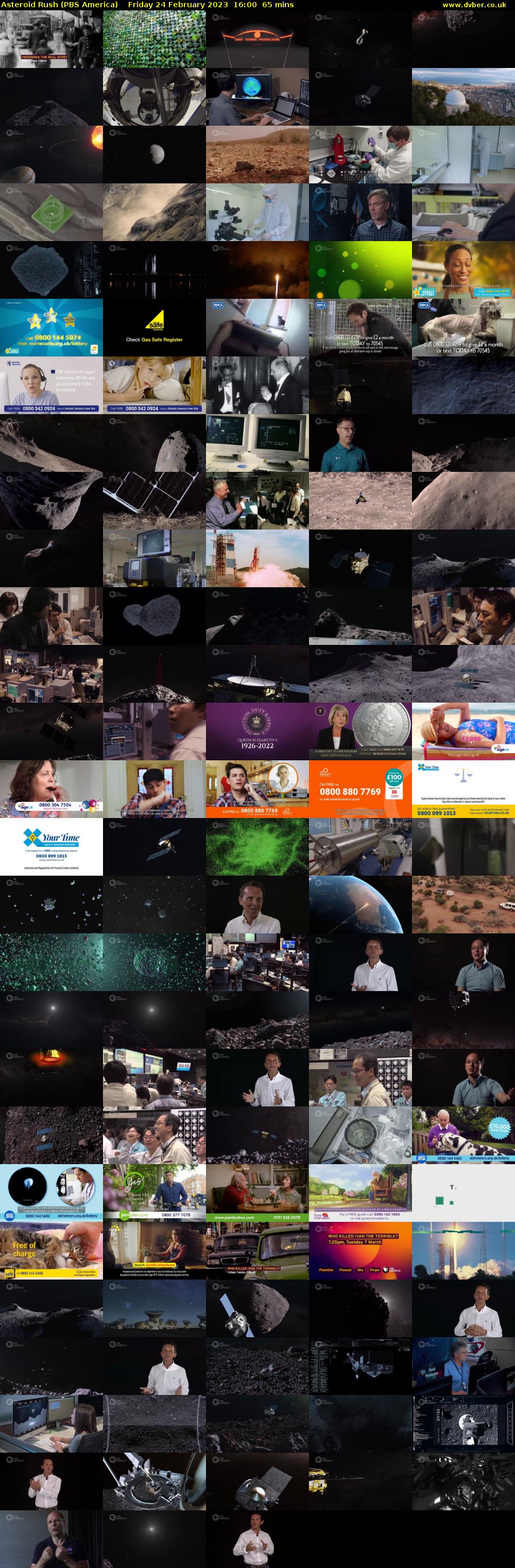Asteroid Rush (PBS America) Friday 24 February 2023 16:00 - 17:05