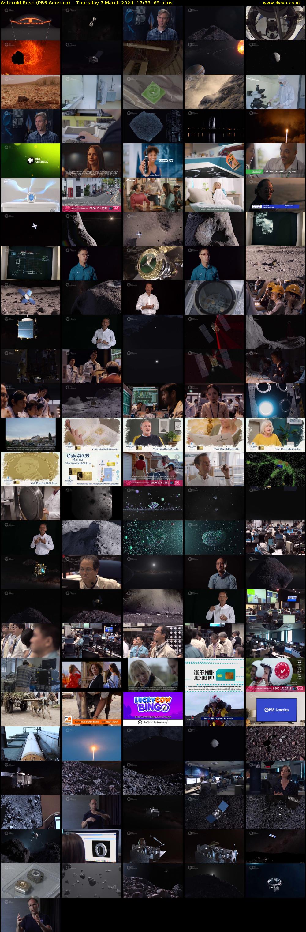 Asteroid Rush (PBS America) Thursday 7 March 2024 17:55 - 19:00