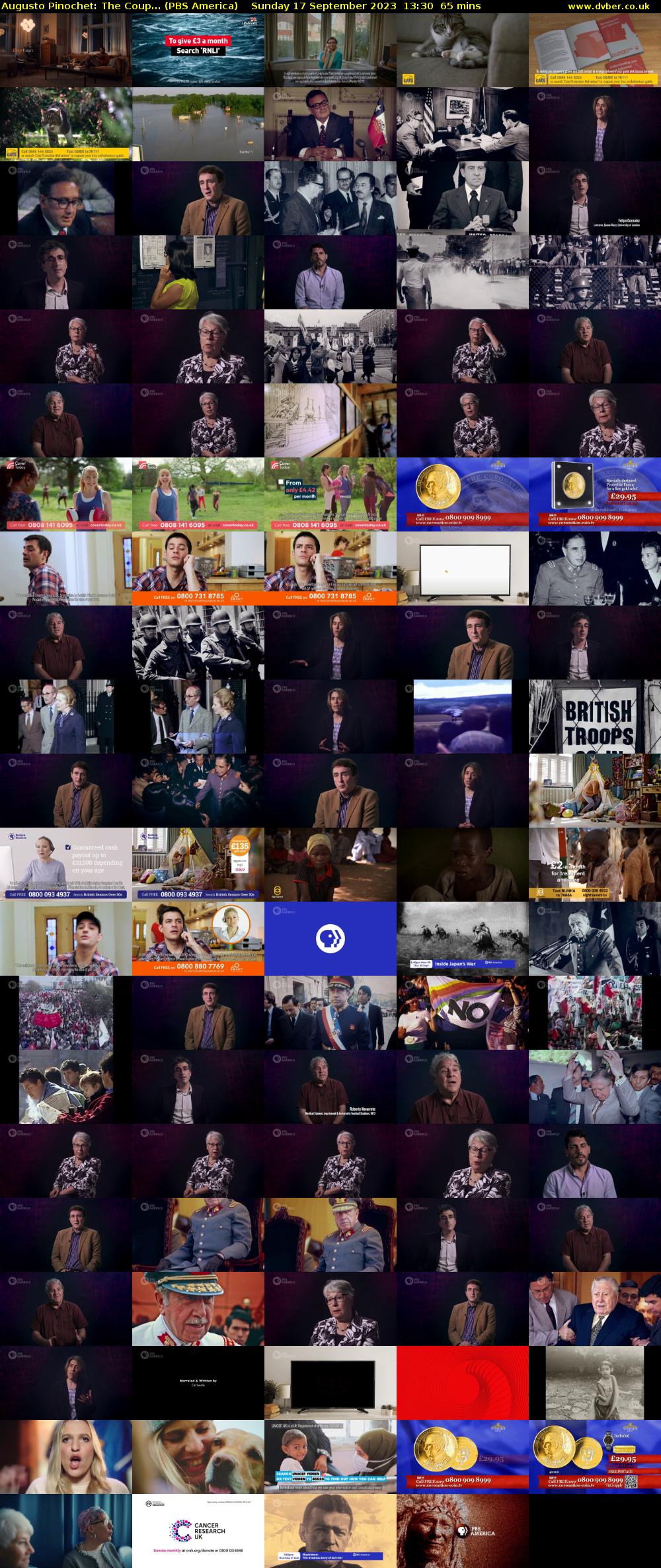 Augusto Pinochet: The Coup... (PBS America) Sunday 17 September 2023 13:30 - 14:35