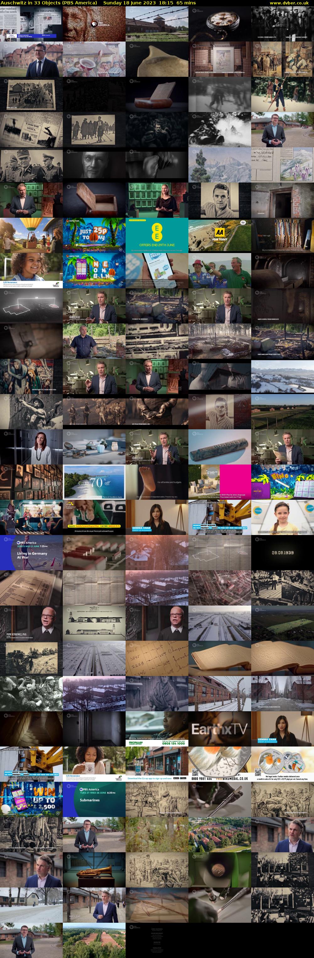 Auschwitz in 33 Objects (PBS America) Sunday 18 June 2023 18:15 - 19:20